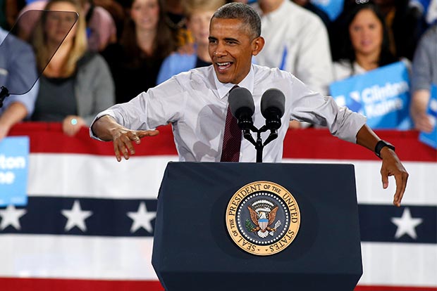 US’ progress will go down drain if Clinton doesn’t win: Obama