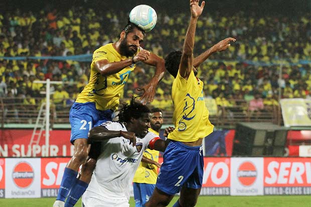 Vineeth’s brace helps Kerala drub Chennai