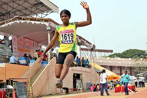 Coleshiya, Tamil Nadu’s golden girl in long jump