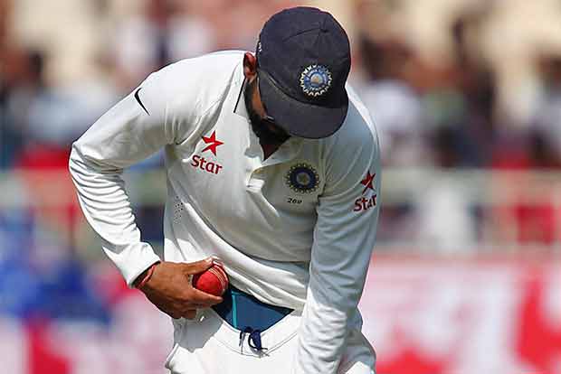 ‘Kohli used a sweet to shine the ball’
