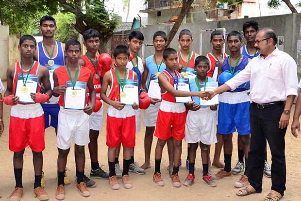 Madurai school bags 12 golds in divisional-level boxing tournament