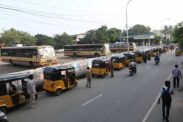 Less number of buses on roads, KSRTC suspends service