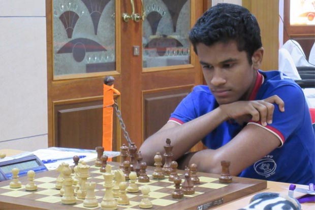 Two in a row, Karthikeyan scales a peak in chess