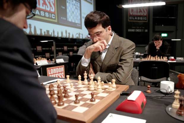 Anand beats Vachier-Lagrave, takes second position