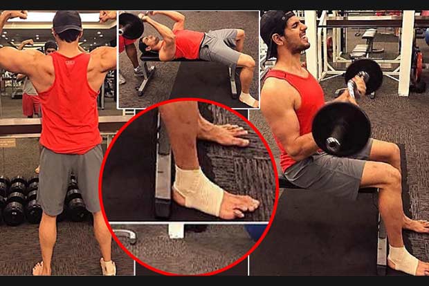 Sidharth Malhotra suffers ankle injury on sets of Reload Sidharth Malhotra suffers ankle injury on sets of Reload