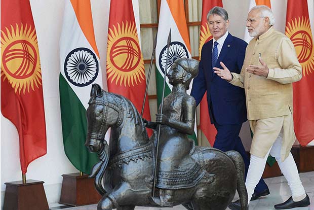 India, Kyrgyzstan ink 7 pacts on eco, defence, anti-terror