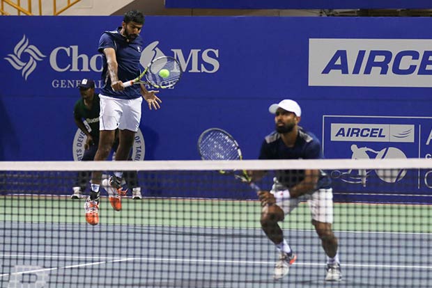 Rohan Bopanna-Jeevan win doubles title