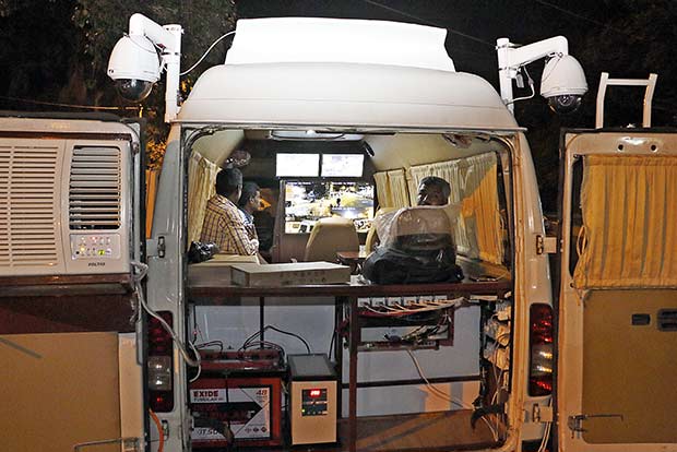 High-tech surveillance van for Coimbatore city police
