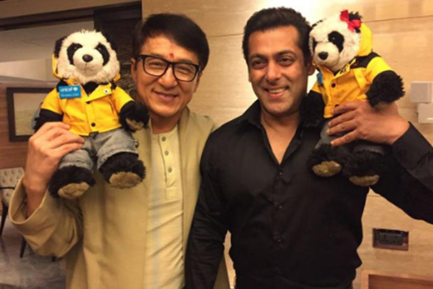 Jackie Chan meets Salman Khan Jackie Chan meets Salman Khan