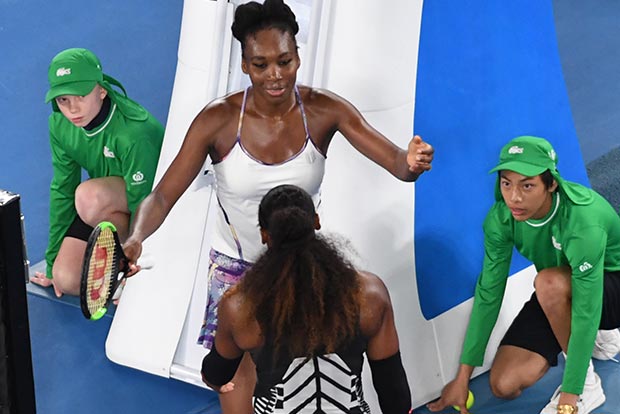 Serena hails inspirational older sister Venus