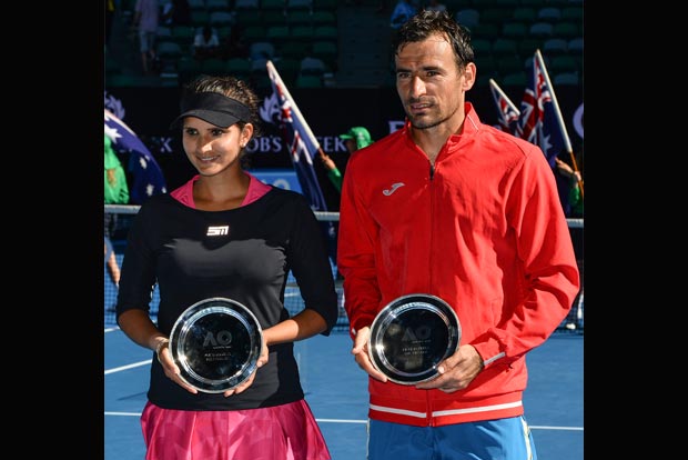 Sania ends runner-up at Australian Open