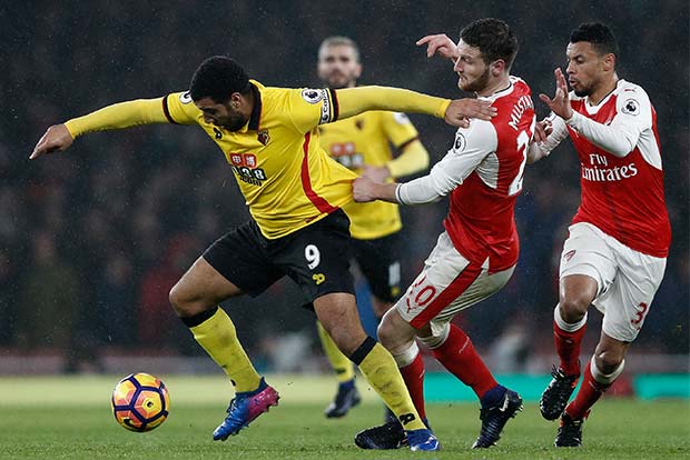 Mignolet denies Chelsea win; Deeney’s strike helps Watford stun Arsenal