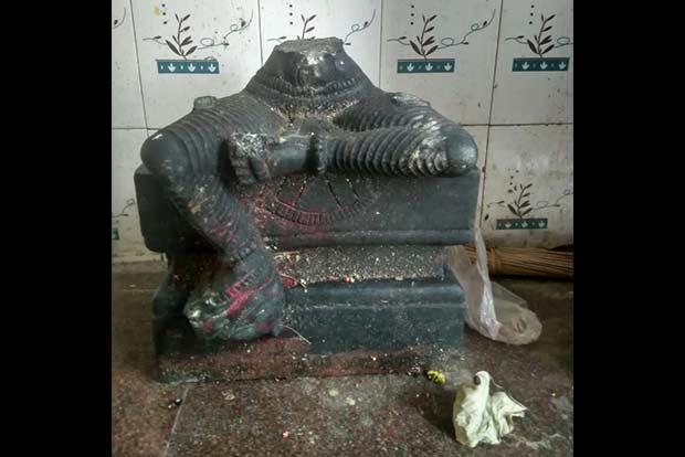 Temple idol damaged for second time; Maikudi tense