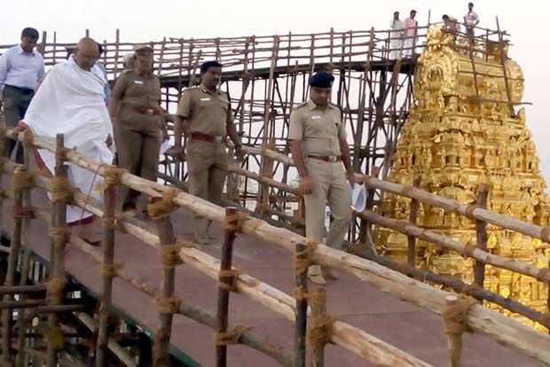 Consecration of Kamakshi Amman Temple on February 9; festive mood in Kancheepuram