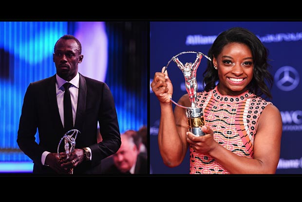 Bolt, Biles win top honours at Laureus
