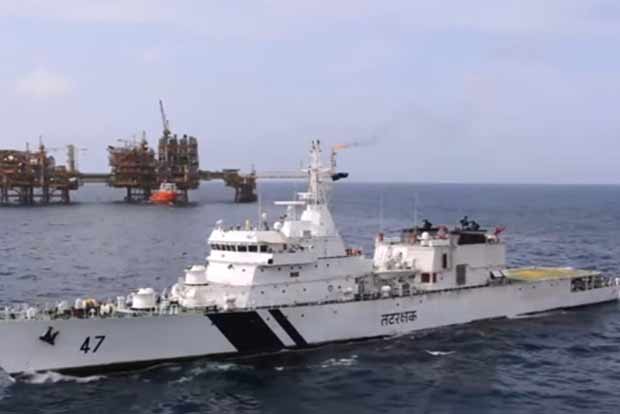 Coast Guard commissions 4th patrol vessel Shaunak