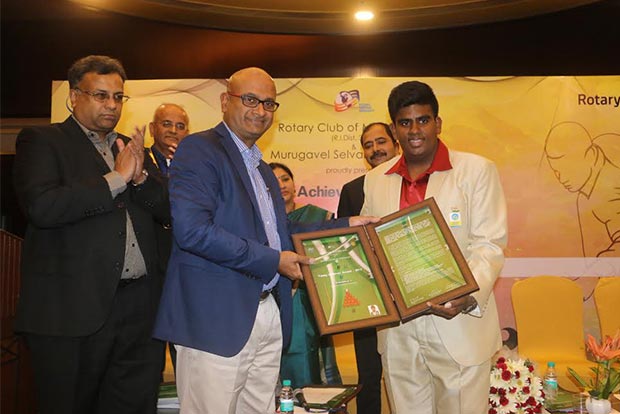 Young achiever award goes to Shrikrishna