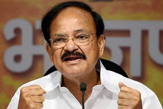 Venkaiah Naidu slams P Chidambaram over Kashmir comments