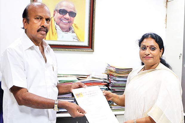 DMK begins applications sale for RK Nagar by-poll