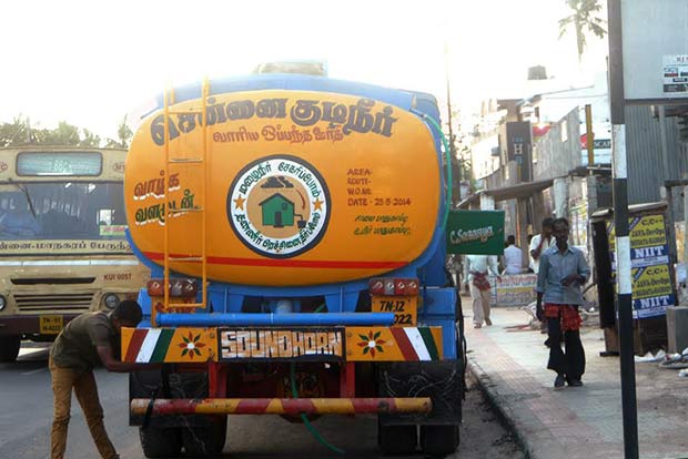 Metro Water tankers divert supply to commercial establishments
