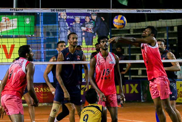 SRM University win John Memorial all-India volley