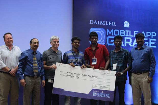 Mobile App hackathon winners honoured