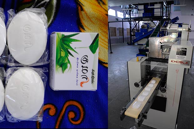 Khadi’s Samayapuram unit rolls out herbal soap Kumari