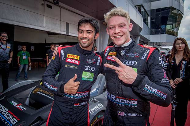 Patel-Gilbert duo claim second place