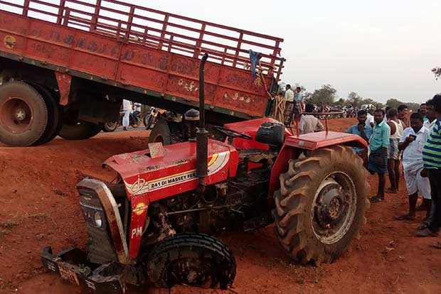 Five killed in gruesome road accident near Thanjavur