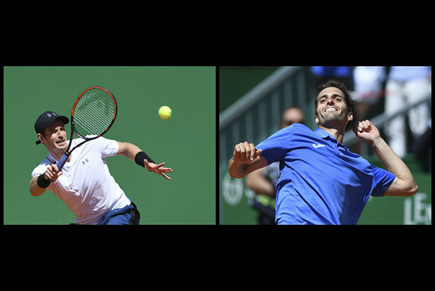 Murray, Wawrinka bite the dust in Monte Carlo Masters