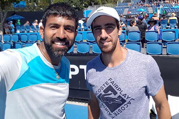 Bopanna-Cuevas pair in Monte Carlo quarter-finals