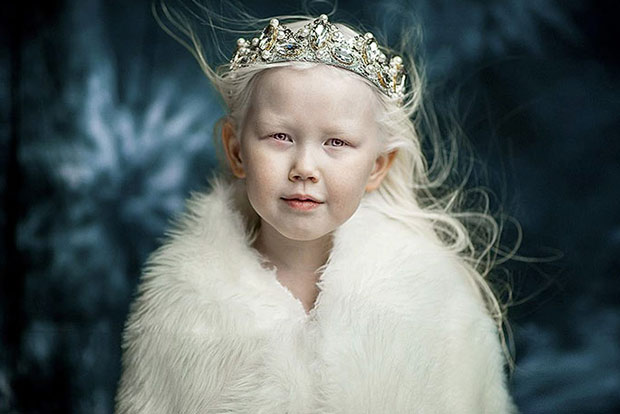 This 8-year-old ‘Siberian Snow White’ creates a flutter in the modelling world