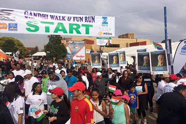 South Africans take part in annual Gandhi Walk