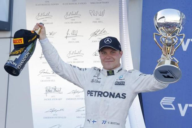 Bottas wins in Russia for his first F1 victory