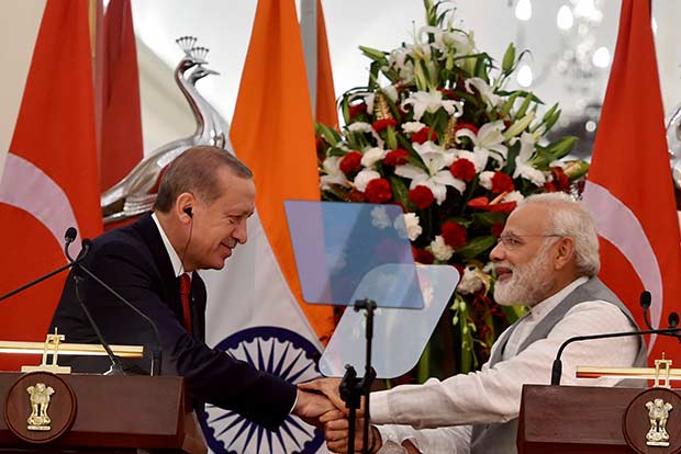 President Erdogan backs Indias bid for permanent place in United Nations Security Council
