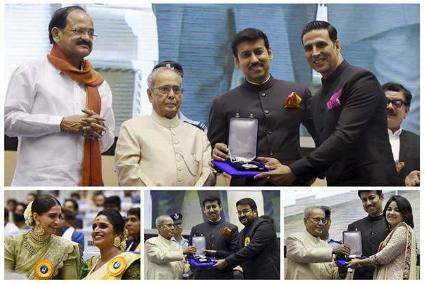 President presents National Film Awards