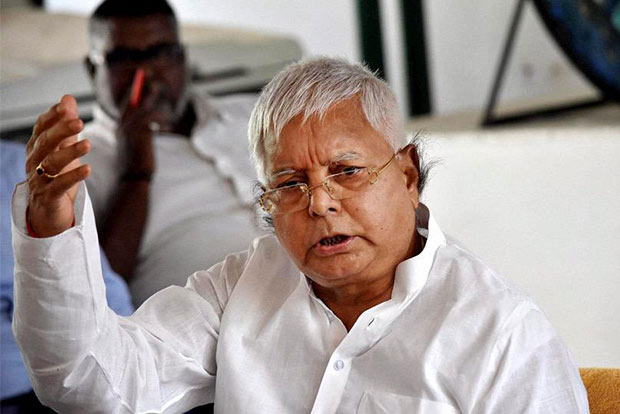BJP wants criminal case against Lalu Prasad following expose