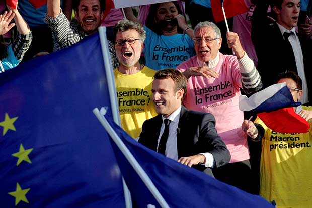 Macron to declare election candidates