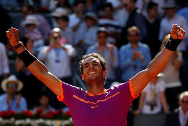 Nadal ends Djokovic hoodoo to reach another Madrid final