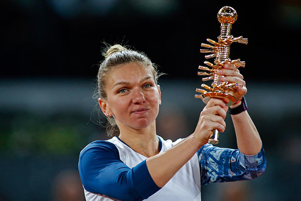 Halep beats Mladenovic to retain Madrid Open title