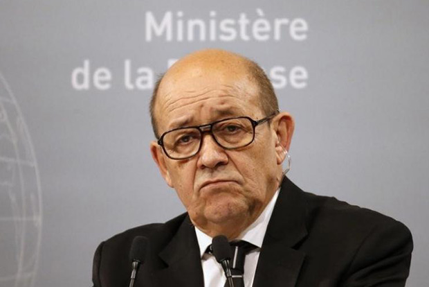New French government unveiled, Le Drian foreign minister