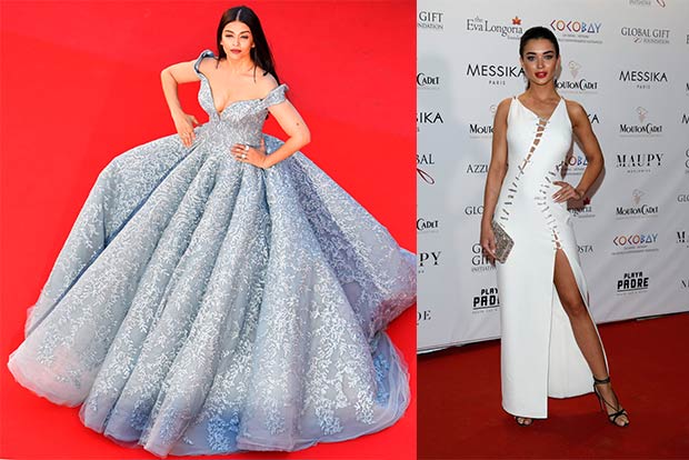 Ash channels her inner Cinderella in glorious blue gown