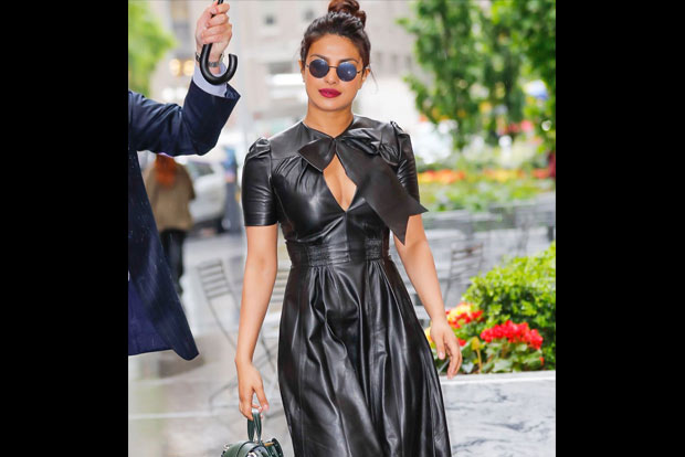 PeeCee pulls off leather like a boss