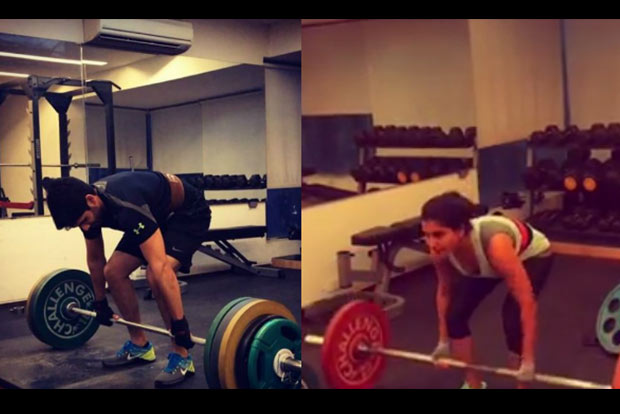 A couple that works out together, stays together