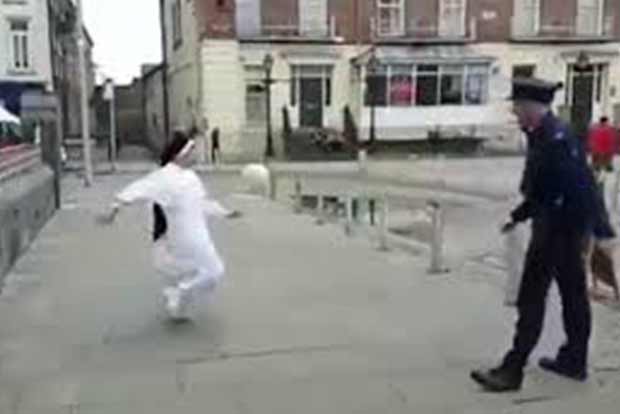 Irish nun’s football skills go viral