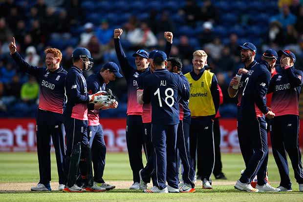 Skipper Morgan hails outstanding bowling attack