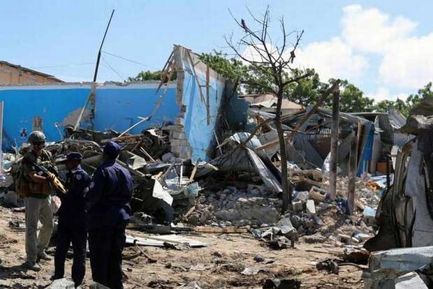 Car bomb in Somalia capital kills at least 15, police say