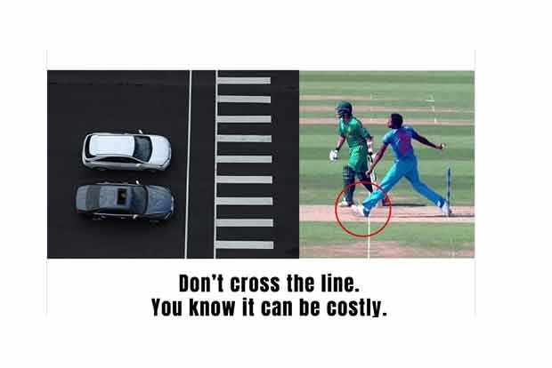 Traffic police in Pakistan using Bumrahs no ball to warn drivers Traffic police in Pakistan using Bumrahs no ball to warn drivers