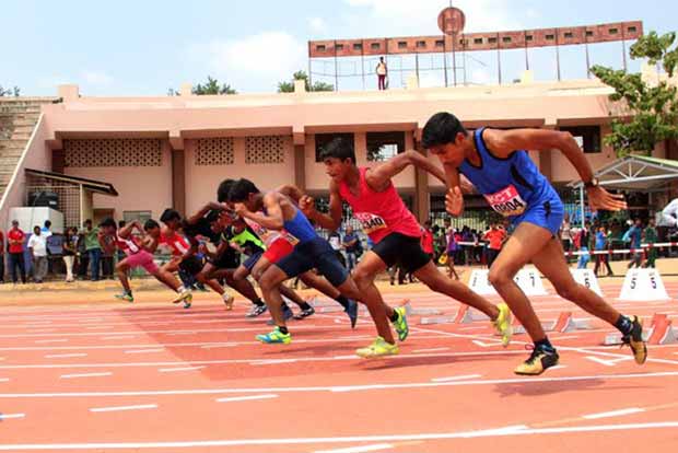 Record entries for Tamil Nadu State Athletic meet