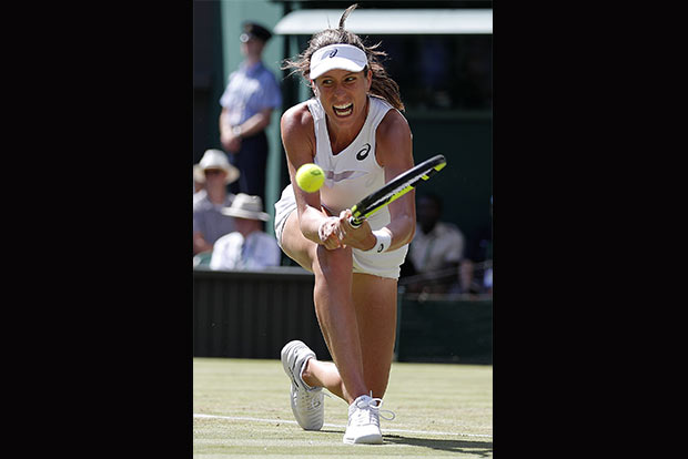 Konta prevails over Vekic in epic second-round clash